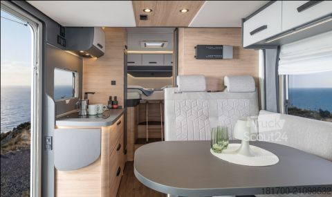 Halvintegreret autocamper Knaus L!VE WAVE 650 MEG Black Selection *TraumMobil*Autark e*