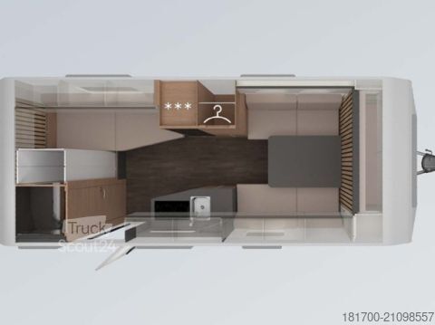 Wohnwagen Knaus Yaseo 500 DK *2024*1700kg*4-Pakete*Dusche*