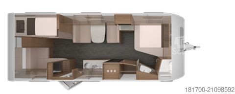 Wohnwagen Knaus Sport 650 FDK *2023*2500kg*2 Pakete*ATC*