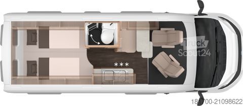 Τροχόσπιτο αυτοκινούμενο Knaus BoxLife 600 ME Platinum Selection *TraumMobil*Hubbett*