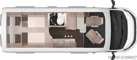 Τροχόσπιτο αυτοκινούμενο Knaus BoxLife 600 ME Platinum Selection * TraumMobil*Secure*