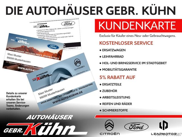 Kassevogn FORD Grand Tourneo Connect 1.5 TREND -Sitzh., Allw.