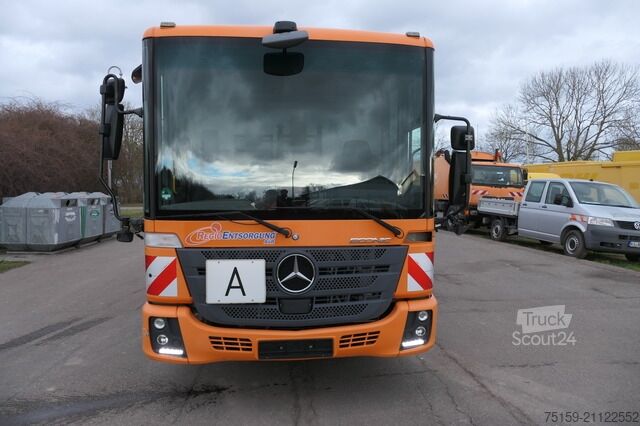 Atkritumu vedējs mercedes-benz 2635 NGE-L62N Econic Aufbau Zöller Medium Lenkachse KLIMA