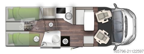 Caravana semiintegrada Forster T 745 EB Travel-Line- & Winter-Paket