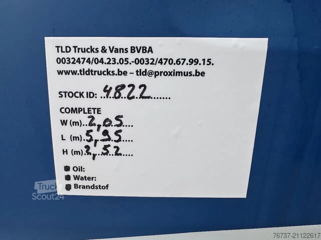 Slēgtais furgons Peugeot Boxer **EURO 4-BELGIAN ORIGINE**