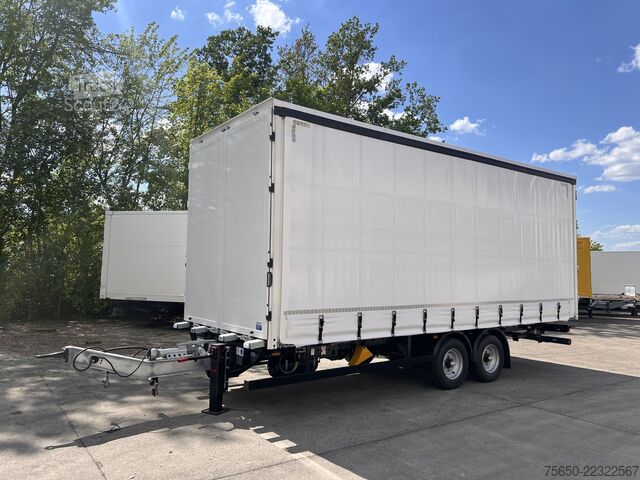 Otvorena prikolica sa ceradom Möslein TPW 105 D Schwebheim  Tandem- Planenanhänger Durchladen