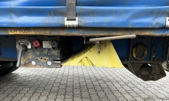 Open semitrailer with tarp KRONE SD Plane Mega Edscha