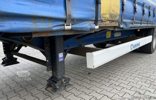 Open semitrailer with tarp KRONE SD Plane Mega Edscha