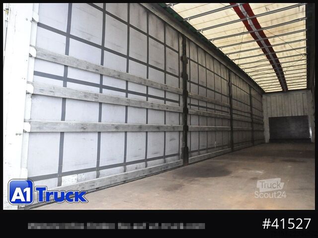 Semi-remorque bâchée KRONE SD, Mega, Staplhalterung, Ice Protect, Liftachse,