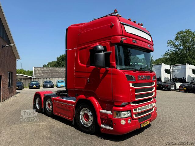 Standard-SZM Scania R580 V8 6x2 Full Air Alcoa 2x tank NL Truck