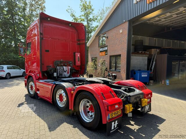 Standard-SZM Scania R580 V8 6x2 Full Air Alcoa 2x tank NL Truck