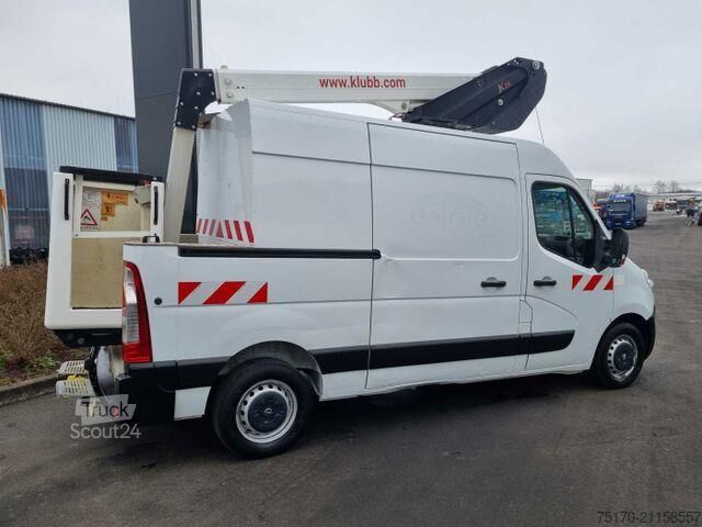 автовышка Opel Movano 2.3 CDTI / KLUBB K26, 12m