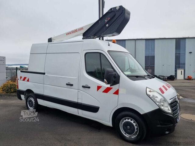 автовышка Opel Movano 2.3 CDTI / KLUBB K26, 12m