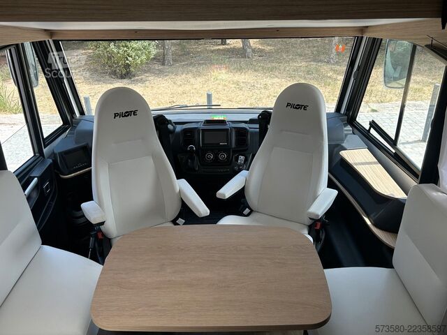 Integrētais kemperis Pilot G690GJ | FIAT Ducato 2.2 Mjet Euro 6e 140 PS Auto | 2025