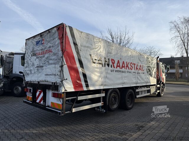 Camion plateau Daf CF310 6X2 Palfinger PK 12000