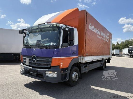 LKW mit Pritsche & Plane MERCEDES-BENZ ATEGO  1224, KLIMA