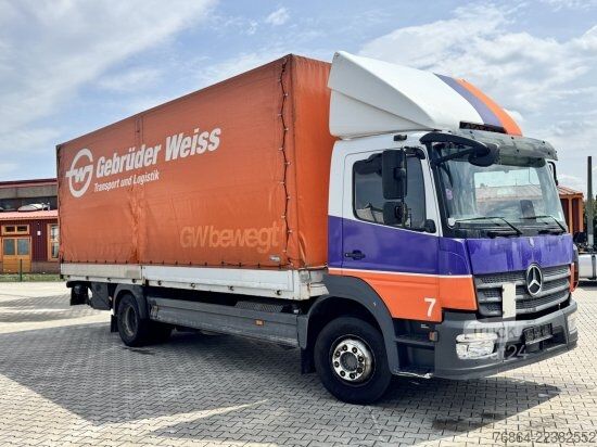 LKW mit Pritsche & Plane MERCEDES-BENZ ATEGO  1224, KLIMA