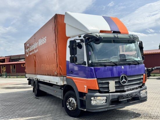 LKW mit Pritsche & Plane MERCEDES-BENZ ATEGO  1224, KLIMA