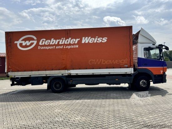 LKW mit Pritsche & Plane MERCEDES-BENZ ATEGO  1224, KLIMA