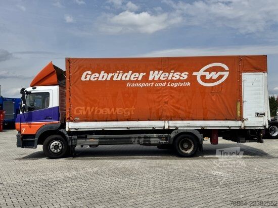 LKW mit Pritsche & Plane MERCEDES-BENZ ATEGO  1224, KLIMA