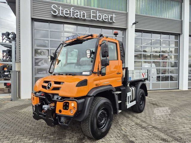 Kiepwagen MERCEDES-BENZ Unimog U423 4x4 Hydrostat Zapfwelle