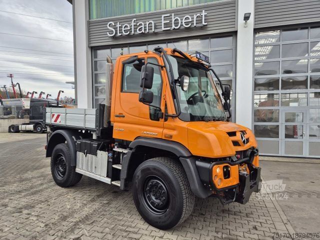 Kiepwagen MERCEDES-BENZ Unimog U423 4x4 Hydrostat Zapfwelle