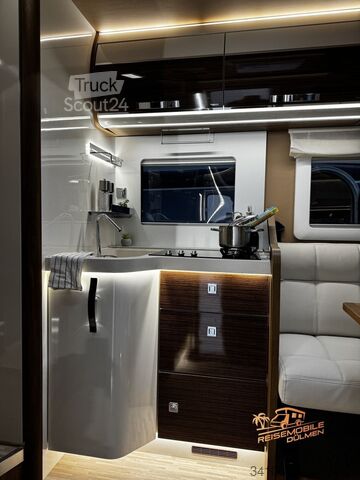 Integrētais kemperis MOBILVETTA K-Yacht 86 Tekno Line Navi Truma-D/E 32?TV Heavy