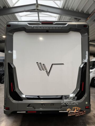 Integrētais kemperis MOBILVETTA K-Yacht 90 Tekno Line Alde Navi Heavy 32?TV LED