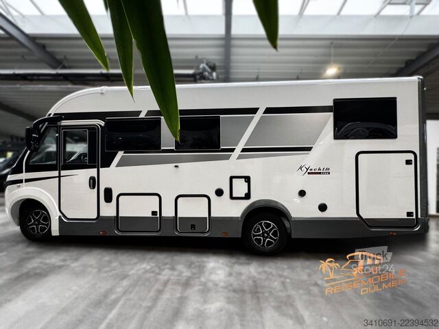 Integrētais kemperis MOBILVETTA K-Yacht 90 Tekno Line Alde Navi Heavy 32?TV LED