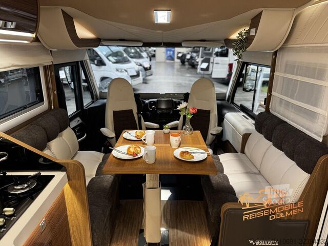 Integrētais kemperis MOBILVETTA K-Yacht 90 Tekno Line Alde Navi Heavy 32?TV LED