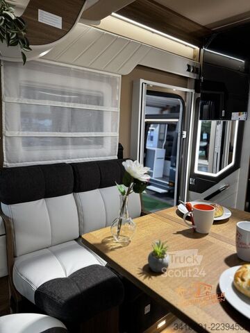 Integrētais kemperis MOBILVETTA K-Yacht 90 Tekno Line Alde Navi Heavy 32?TV LED