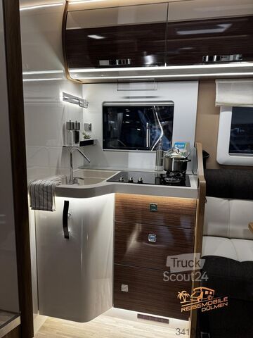 Integrētais kemperis MOBILVETTA K-Yacht 90 Tekno Line Alde Navi Heavy 32?TV LED