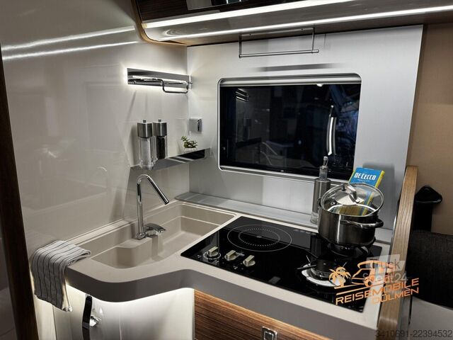 Integrētais kemperis MOBILVETTA K-Yacht 90 Tekno Line Alde Navi Heavy 32?TV LED