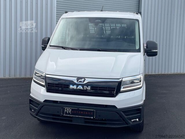 Pick-up bestelwagen MAN TGE 3.180 Pritsche DOKA MR 4x4 ACC LED DIFF-SPER