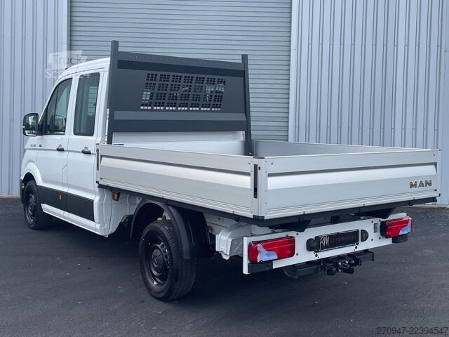 Pick-up bestelwagen MAN TGE 3.180 Pritsche DOKA MR 4x4 ACC LED DIFF-SPER