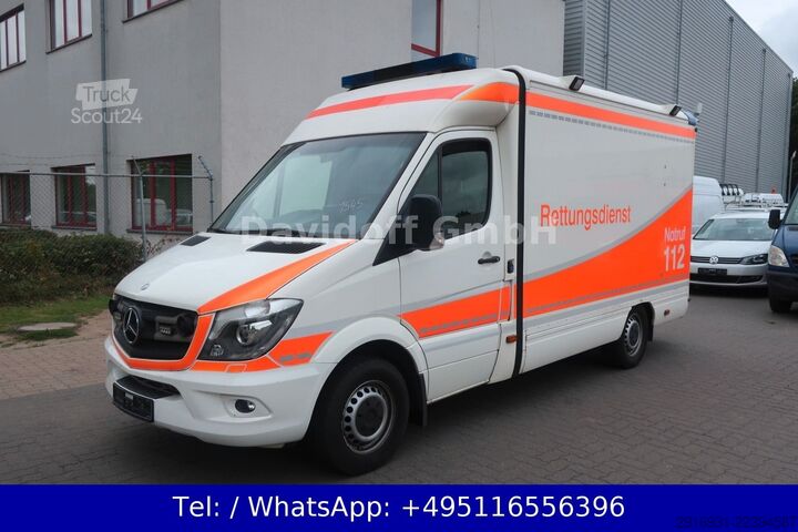 Brandbil MERCEDES-BENZ Sprinter II 316 CDI/RTW/Klima/Automatik/Nr. 1545