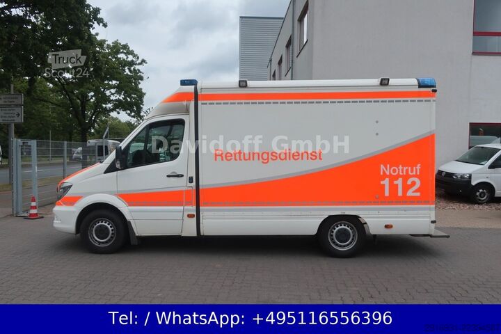 Brandbil MERCEDES-BENZ Sprinter II 316 CDI/RTW/Klima/Automatik/Nr. 1545