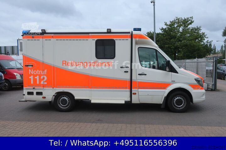 Brandbil MERCEDES-BENZ Sprinter II 316 CDI/RTW/Klima/Automatik/Nr. 1545