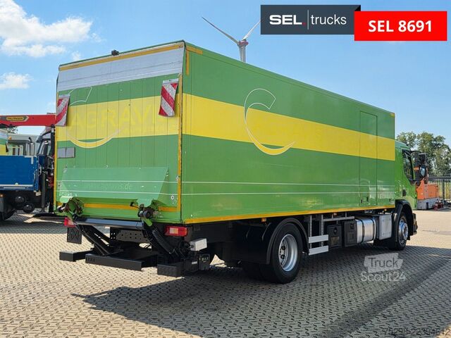 Camião de caixa fechada VOLVO FE 320 / Ladebordwand