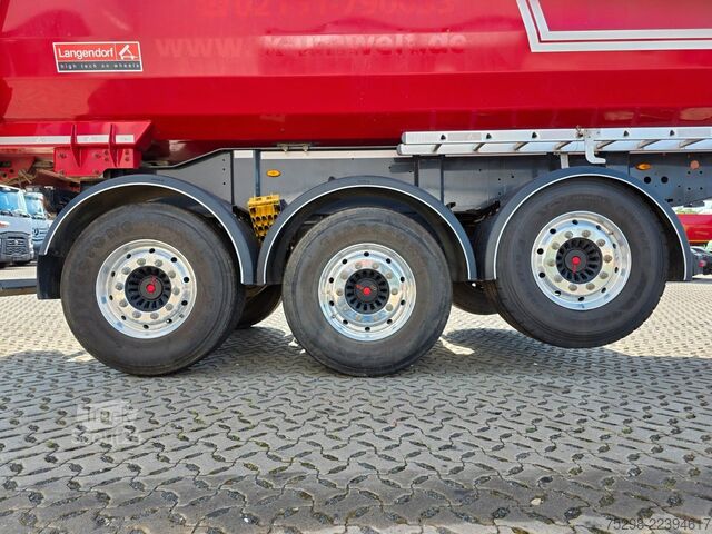 Naczepa wywrotka LANGENDORF SKS-HS 24/30 / Alu-Felgen | Liftachse