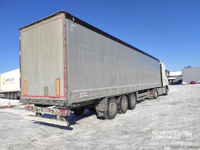 Öppen semitrailer med kapell Schmitz Cargobull Curtainsider Standard