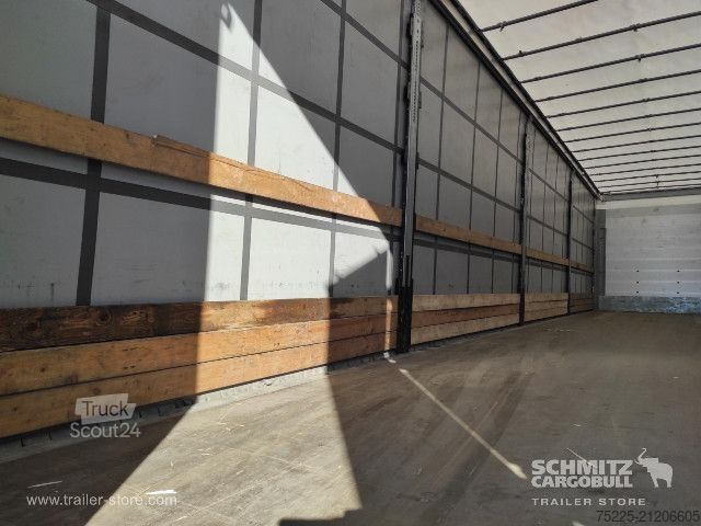 Öppen semitrailer med kapell Schmitz Cargobull Curtainsider Standard
