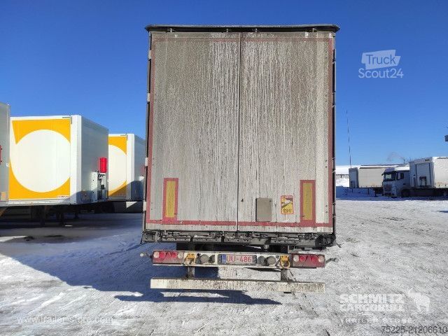 Öppen semitrailer med kapell Schmitz Cargobull Curtainsider Standard