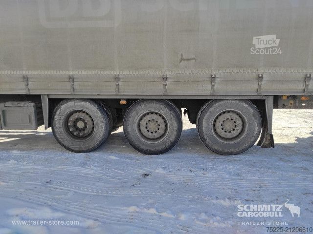 Öppen semitrailer med kapell Schmitz Cargobull Curtainsider Standard