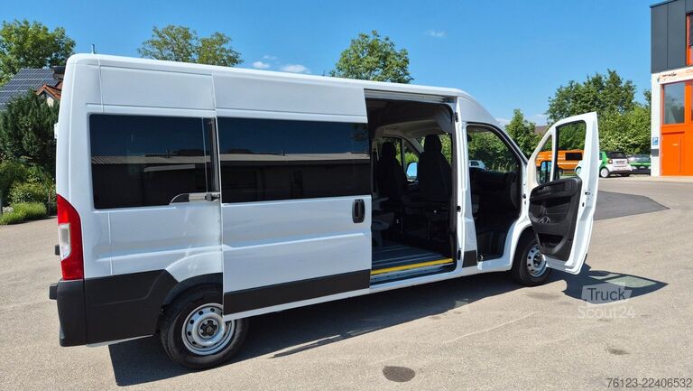 Korotettu pakettiauto PEUGEOT Boxer  Hochraum 9 Sitzer L3H2 verglast BlueHDi