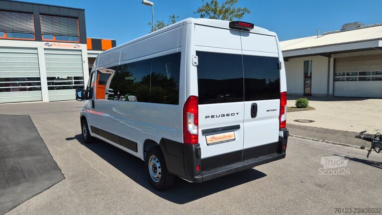Korotettu pakettiauto PEUGEOT Boxer  Hochraum 9 Sitzer L3H2 verglast BlueHDi