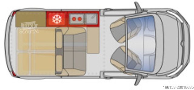 Lakóautó PÖSSL Campster Citroen 180 PS AT / Drive /Standheizung