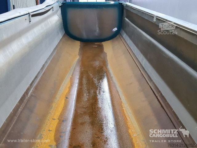 Tippsemitrailer Schwarzmüller Kipper Stahlrundmulde 30m³