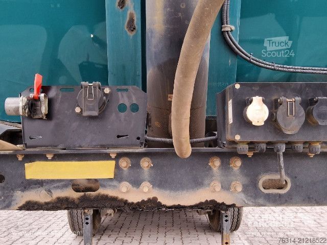 Tippsemitrailer Schwarzmüller Kipper Stahlrundmulde 30m³