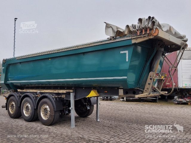 Tippsemitrailer Schmitz Cargobull Kipper Stahlrundmulde 24m³